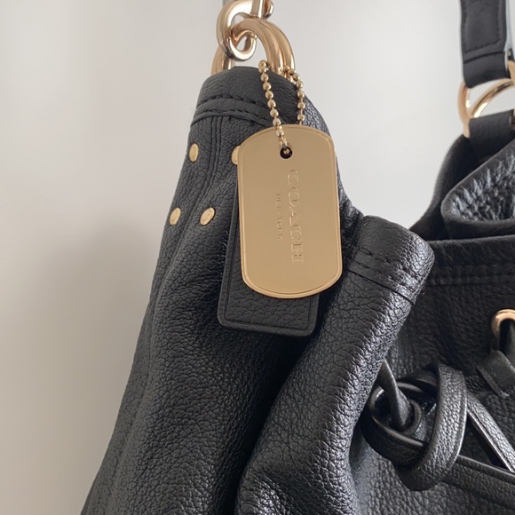 Coach genuine leather hobo handbag - Picture 7 of 12